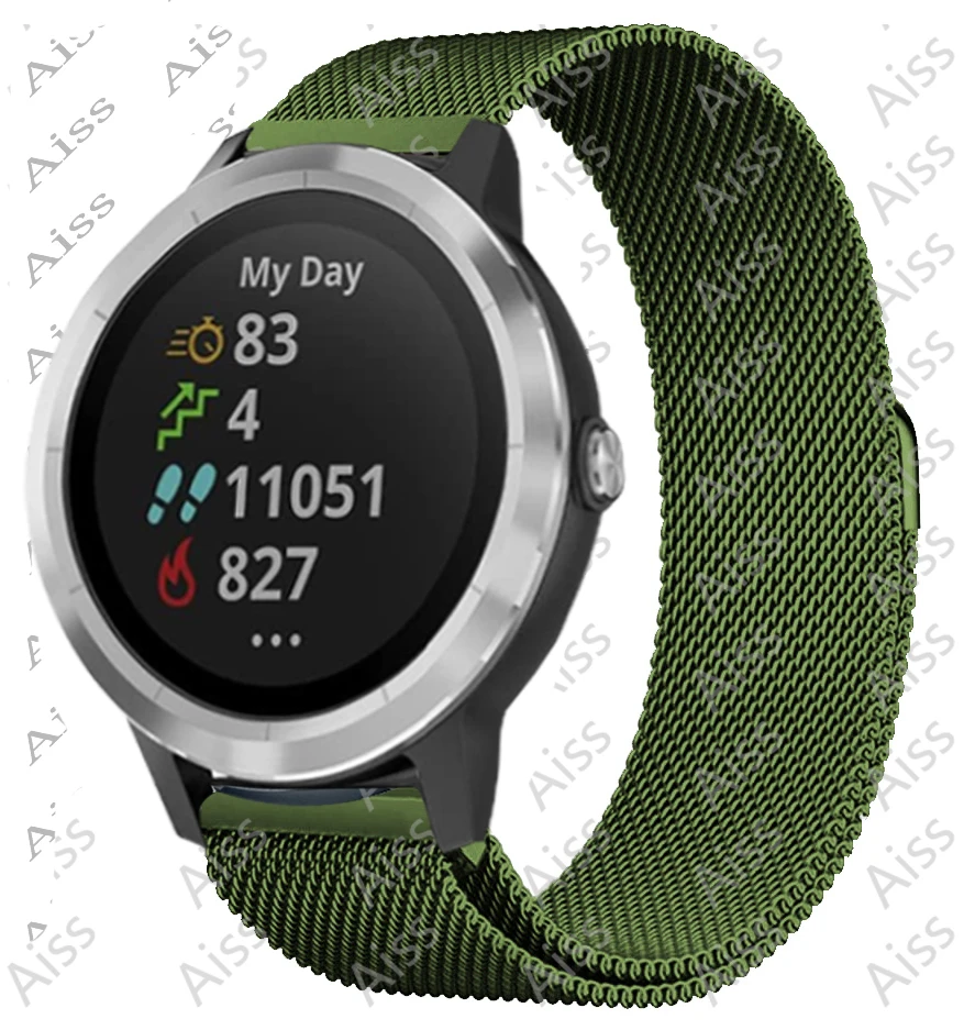 Milanese Loop Smartwatch Wristband Bracelet - 20mm/22mm Strap