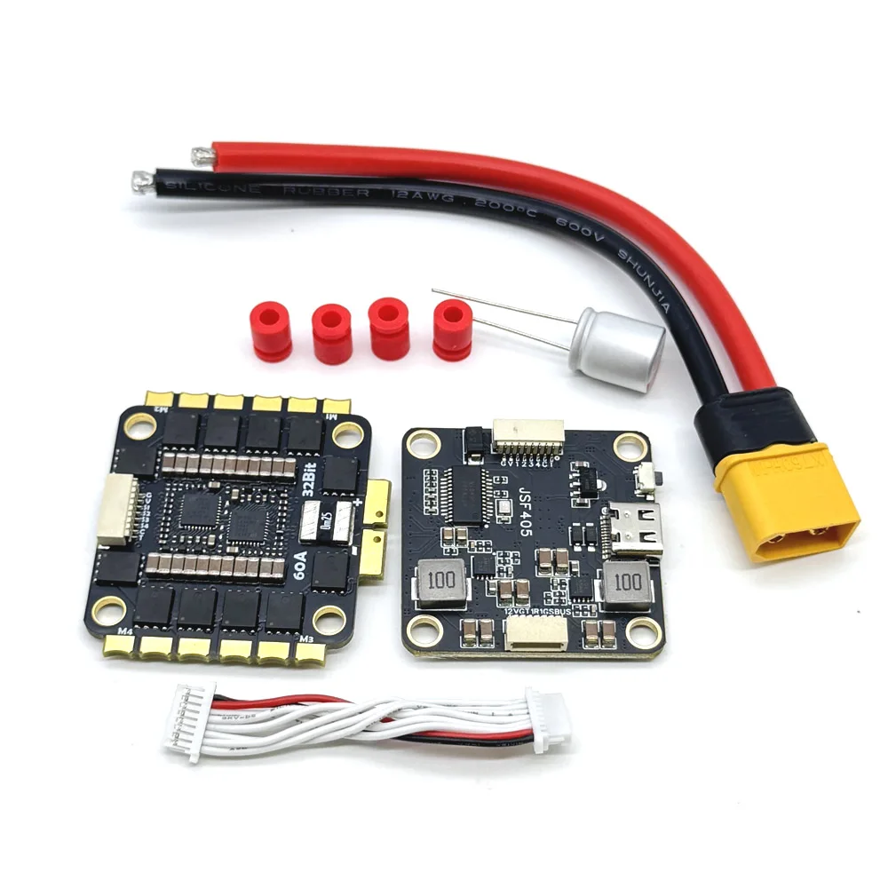 1세트 60A F405 미니 v3s 30x30 스택 비행 컨트롤러 BLS 60A 미니 V2 4in1 ESC RC FPV 레이싱 드론 커넥터용