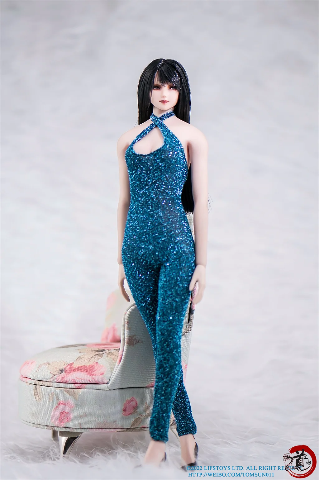 1/6 Backless Deep V Jumpsuit 2B 2A For 12" Hot Toys PHICEN TBL Female Figure USA 