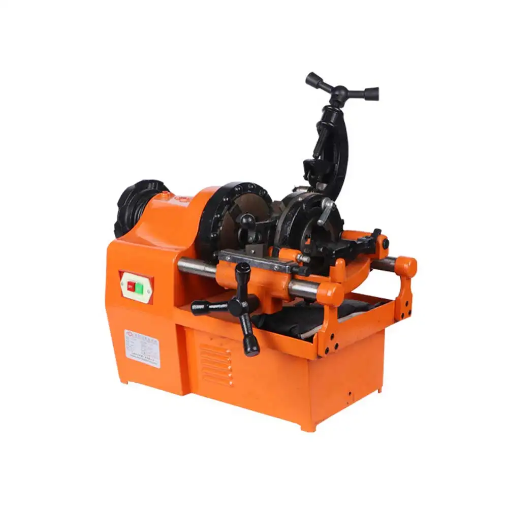 Electric Wire Threading Machine Fire Water Pipe Gas Steel Pipe Twisting Wire Fast Opening Machine 1/2"-2"