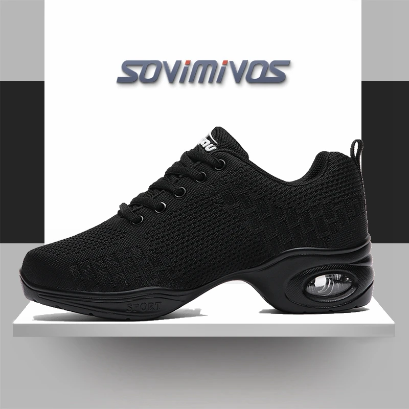 Women Latin Dance Shoes Jazz Ballroom Salsa Dancing Shoes Woman High Heels Children Training Modern Tango Dance Sneakers Female