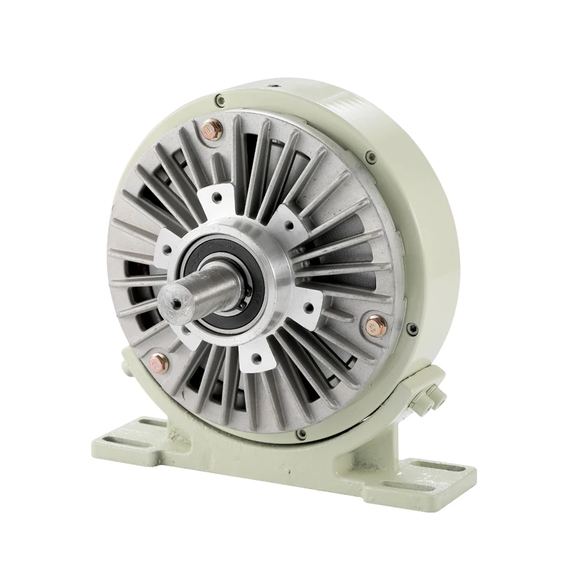 Magnetic Powder Clutch Brake DC24V Tension Controller Electromagnetic Powder Brake Single/double Shafts with Base
