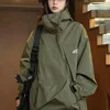 New Hot Sale Of The Season Outdoor Unisex Hooded Jacket Casual Loose Workwear Style All-Match Men's Women's Windbreaker Coat Sum