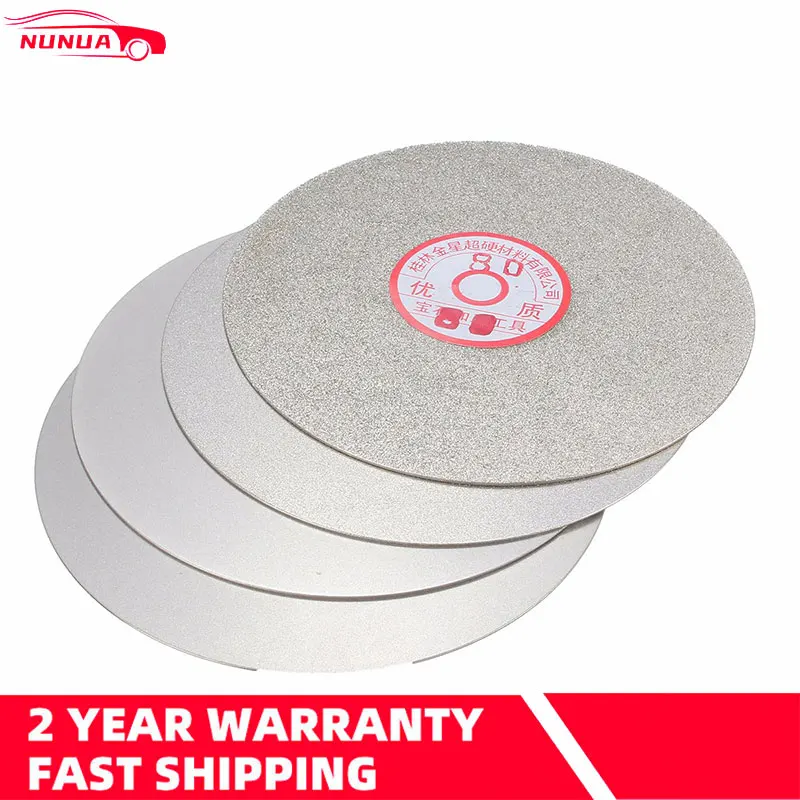 4pcs 6" Diamond Polishing Disc 600/800/1200/3000 Grit Flat Lap Parallel Grinding Wheel Lapping Grinding Disc Tool Polishing Laps