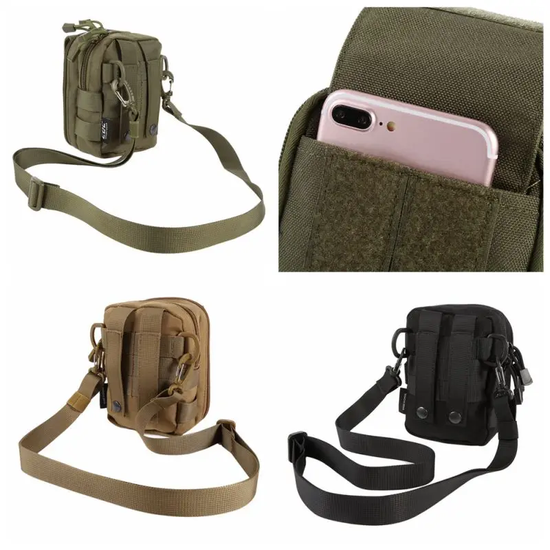 Molle Pouch Tactical Waist Bag Outdoor Men EDC Tool Bag Vest Pack Purse Mobile Phone Case Hunting Compact Bag 2