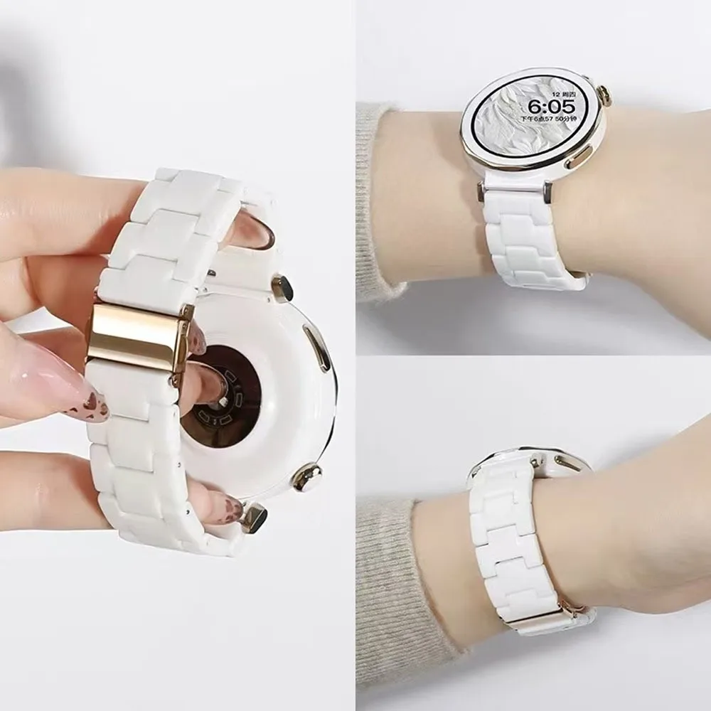 Comfortable Resin Strap Bracelet - 20mm & 22mm - for Smartwatches