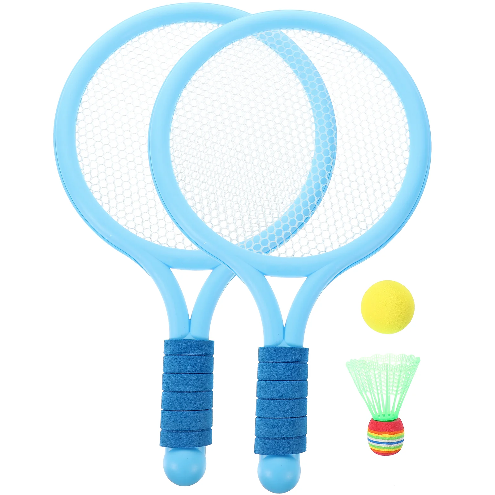 

2 Pcs Racquet for Children Kid Toys Sports Racket Kids Outdoor Fitness Equipment