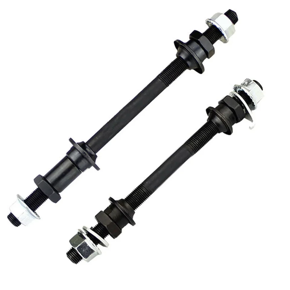 ASSE PERNO MOZZO RUOTA 3/8 x 155mm POSTERIORE RILASCIO RAPIDO MTB BICI