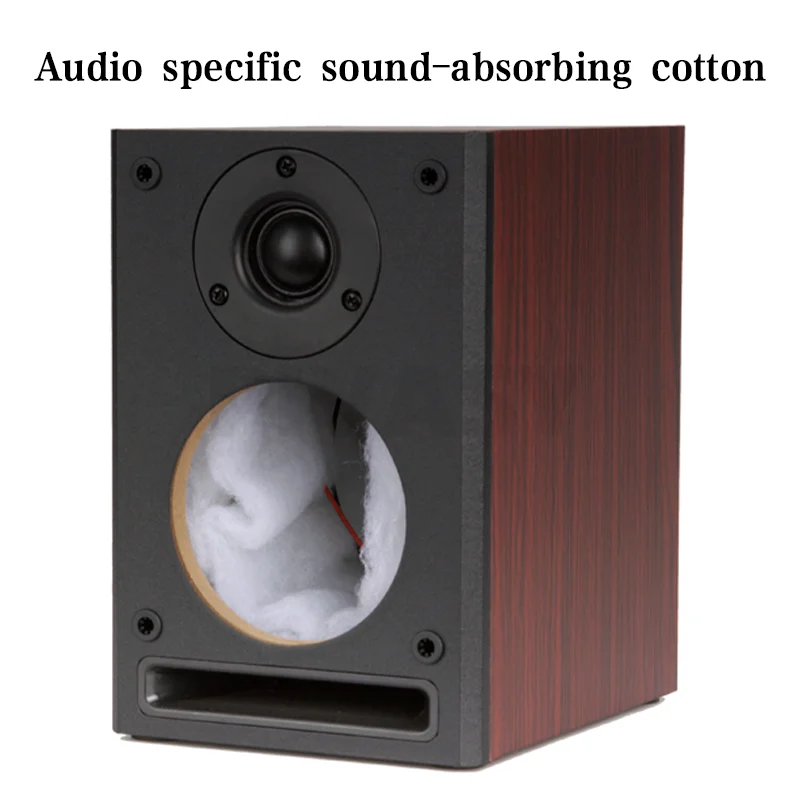 4 Inch Home High Power Bookshelf Speaker 2.0 Passive Desktop Monitor Wall-mounted Surround Sound Hi-fi Fever Hifi Speaker A Pair