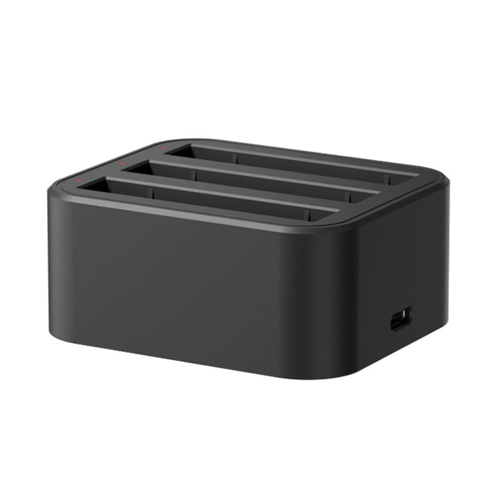 Chargeur 3 emplacements pour Insta360 X2 X3 USB-C 12V 3A