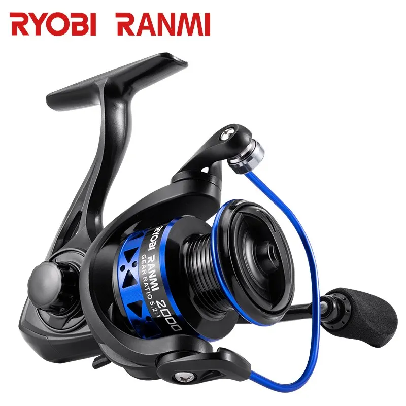 RYOBI RANMI 회전 낚시 릴 800-7000 모든 금속 바닷물 또는 민물 낚시 릴 태클 액세서리