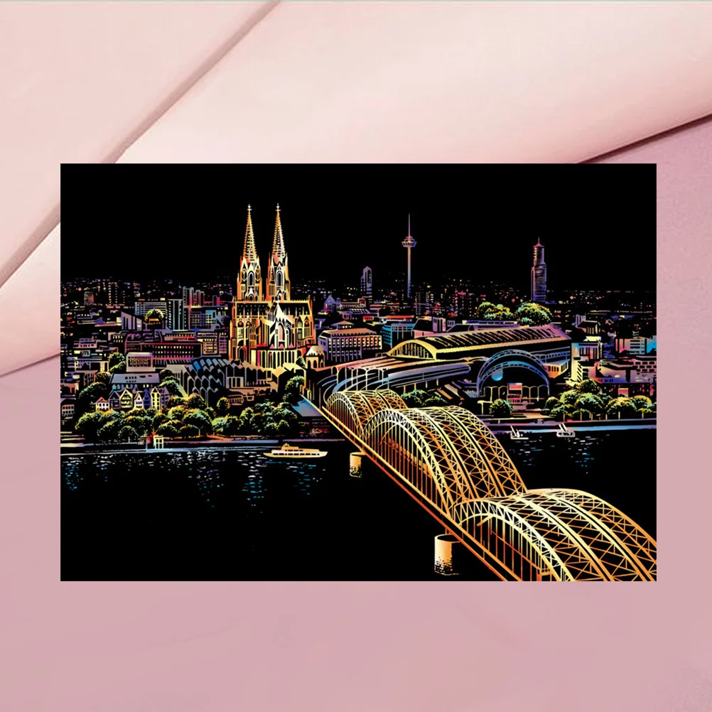 

Adults Decompression Tool Handmade Accessories Scraping Painting Scratching Drawing DIY Craft Toy