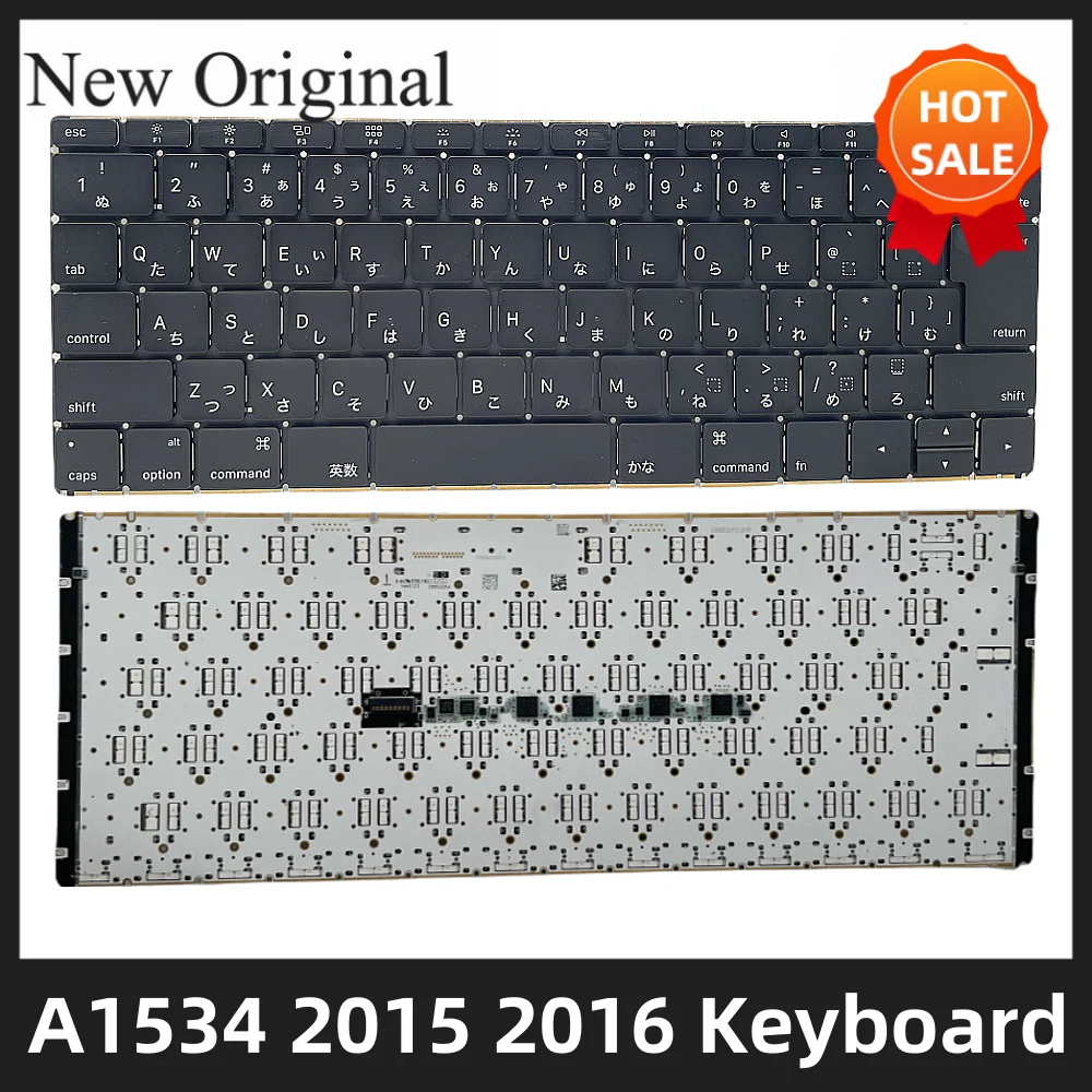 Emc 2746 2991 jp Japonês Eua Teclado para Macbook Pro Retina A1534 20232023 Ano Teclado Japonês A1534
