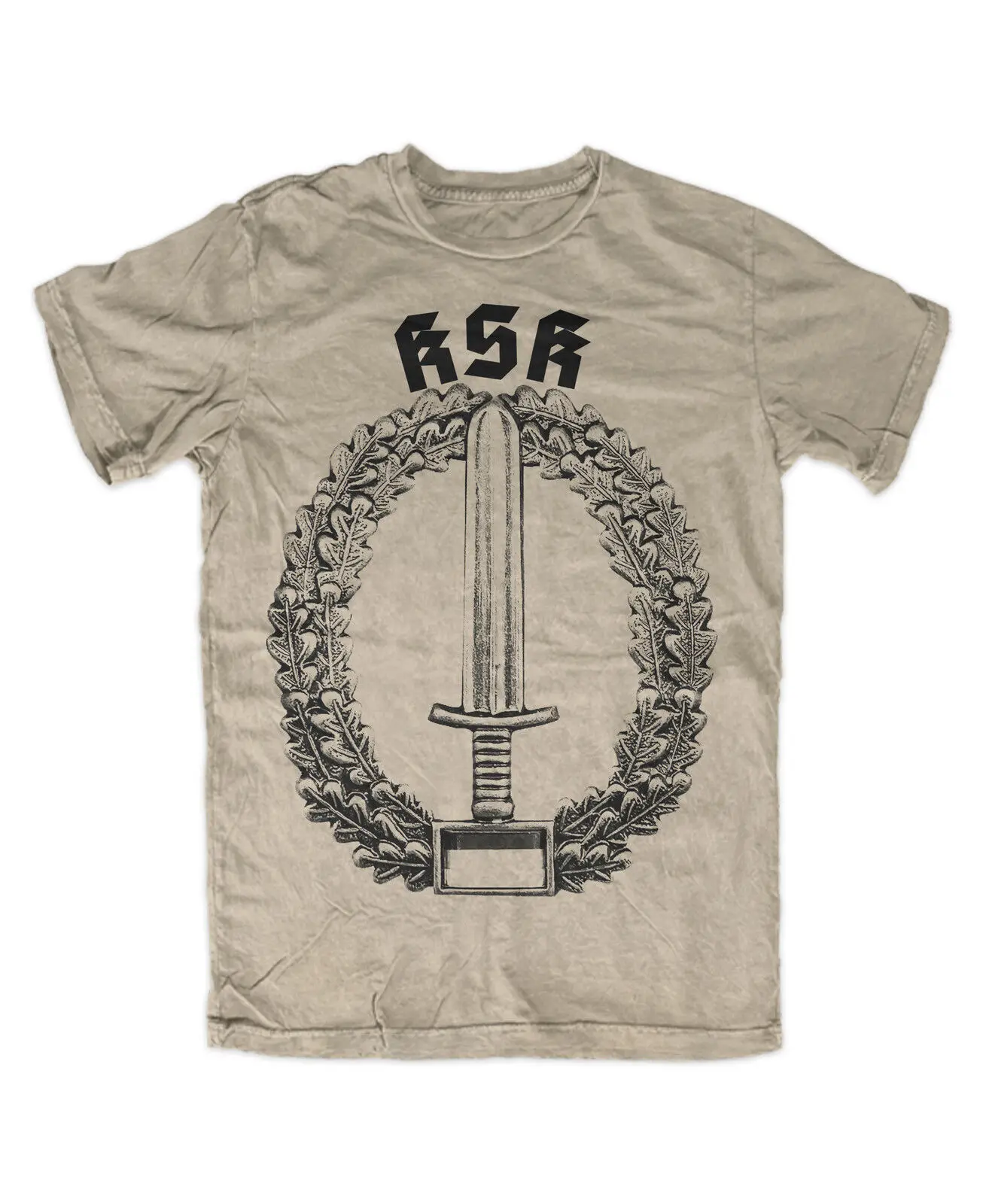 Ksk Premium T-Shirt Sand Command Forze Speciali Army Ksk Cook Calw Bridawehr