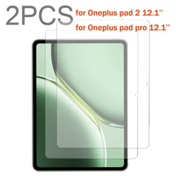 Premium 2 - Pack Tempered Glass Screen Protector Set (Oneplus pad 2 12.1)