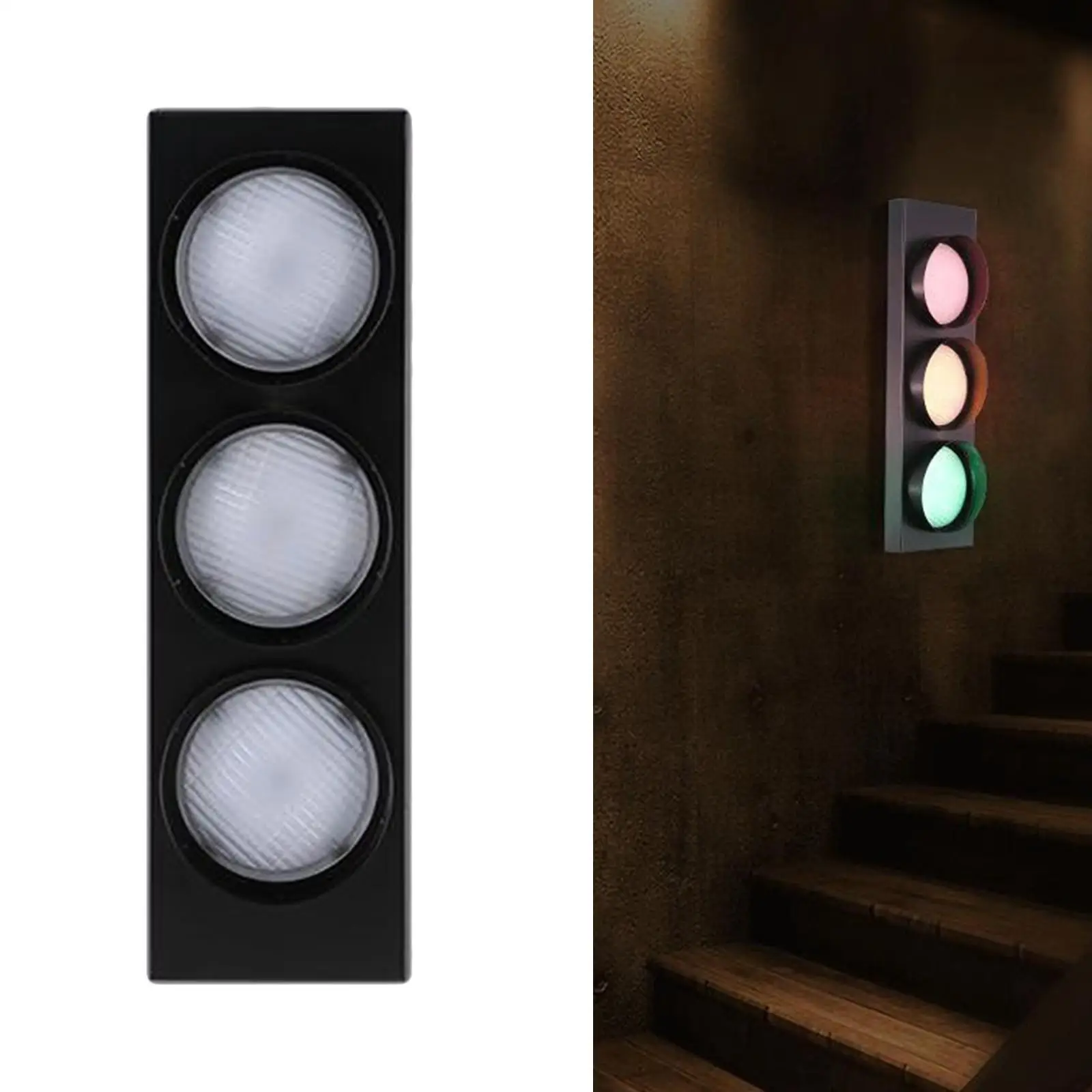 Creative Traffic LED Wall Light Industrial Lamp, Shop Bar Wall Lamp Fixture