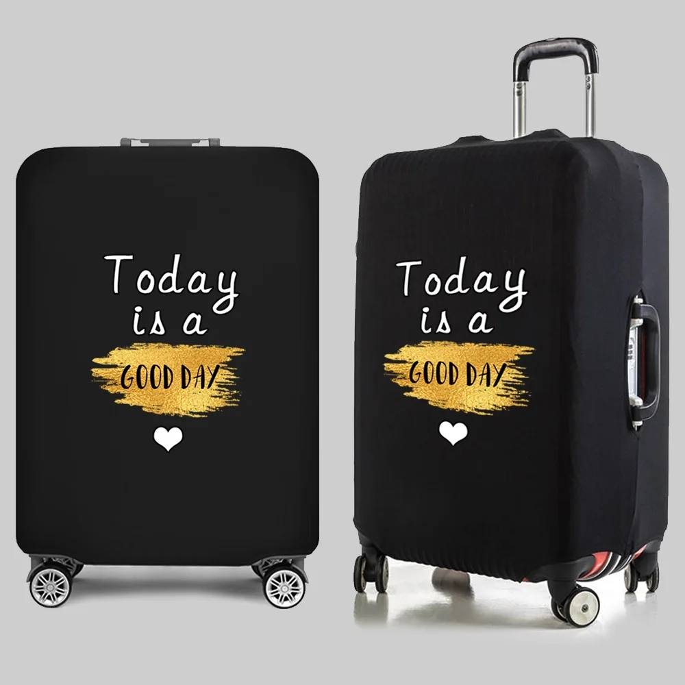 Juego de viaje protectores de equipaje, cubierta protectora elástica gruesa para maletas de 18 a 32 pulgadas, Serie de alimentos, bolsa de accesorios para viajeros