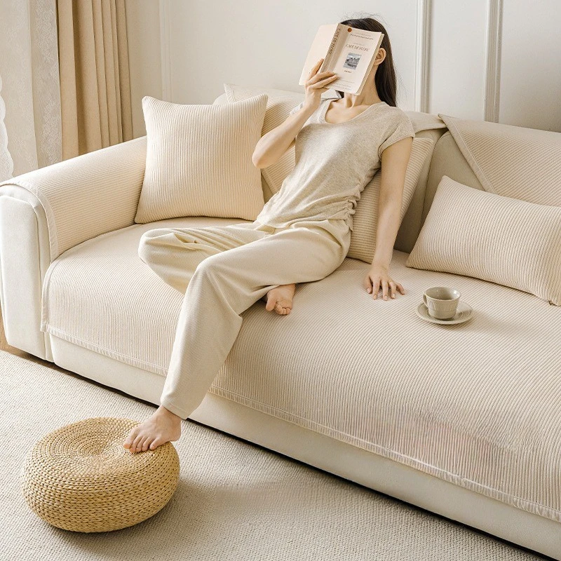 Sofa Cover Sofa Towel Corner Couch Slipcover Furniture Protector 1PC