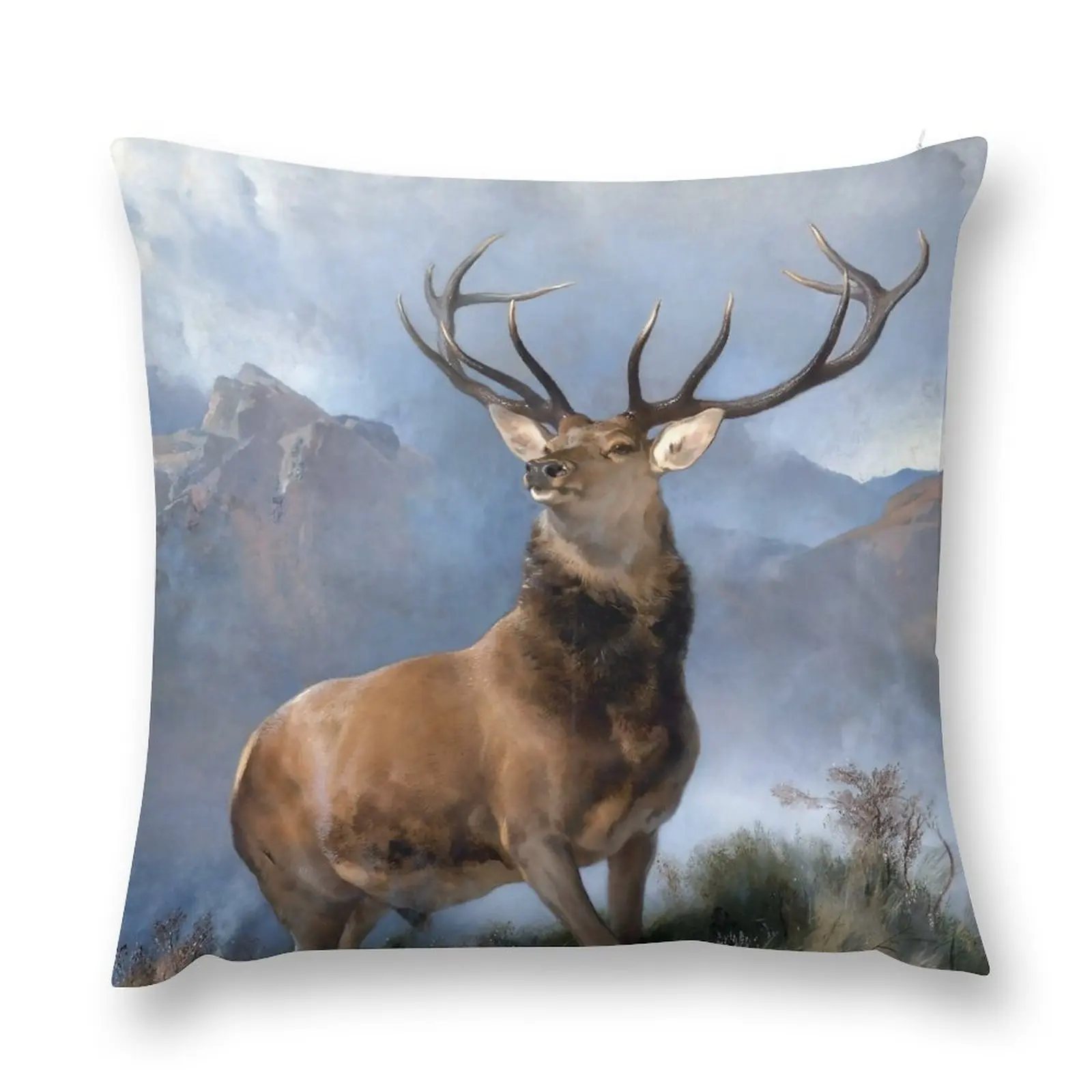 

The Monarch of the Glen - Edwin Henry Landseer - 1851 Throw Pillow Cushion Cover Cushion Child Luxury Pillow Case Sofas Covers