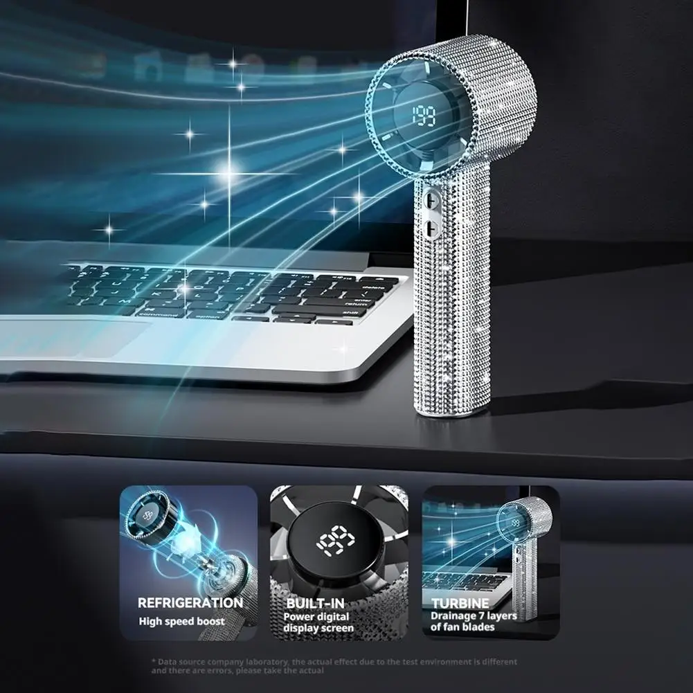 Diamond handheld Fan.