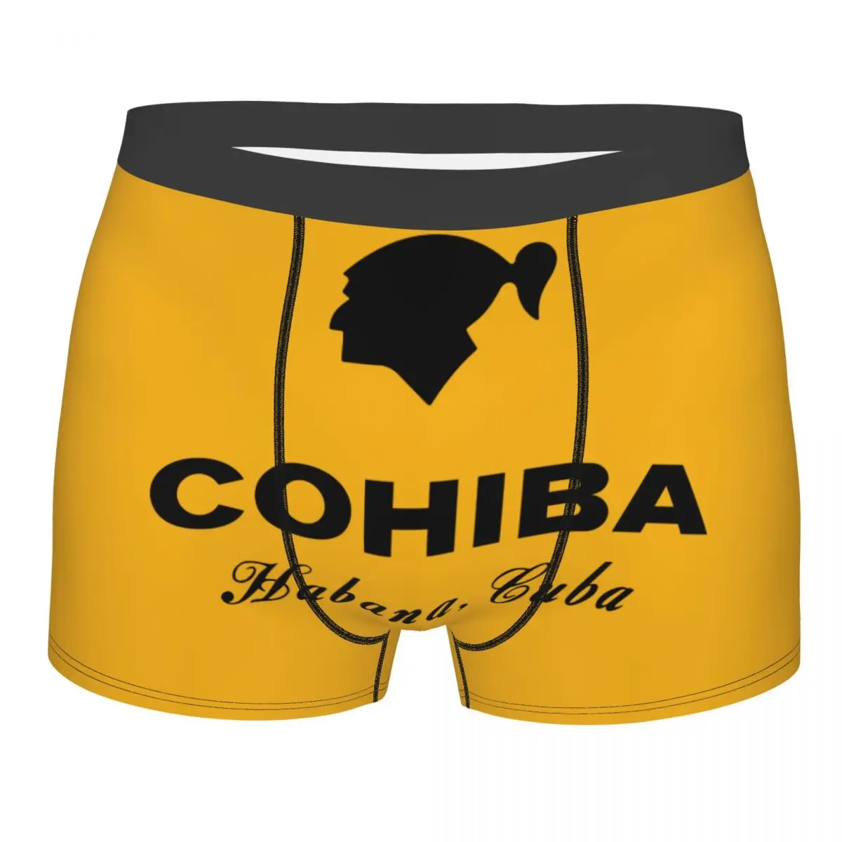 

Fashion Cuban Cohiba Cigars Boxers Shorts Panties Male Underpants Comfortable Briefs Underwear
