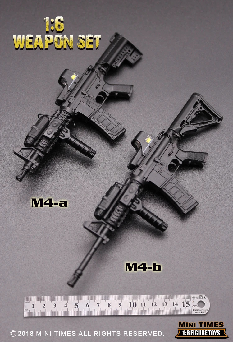 Mini Times Toys HK416 M4 Пластиковый Пистолет 1/6 | AliExpress