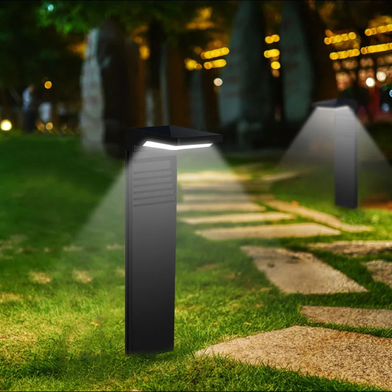 WRMING Borne Lumineuse Exterieur,LED Lampadaire Extérieur de