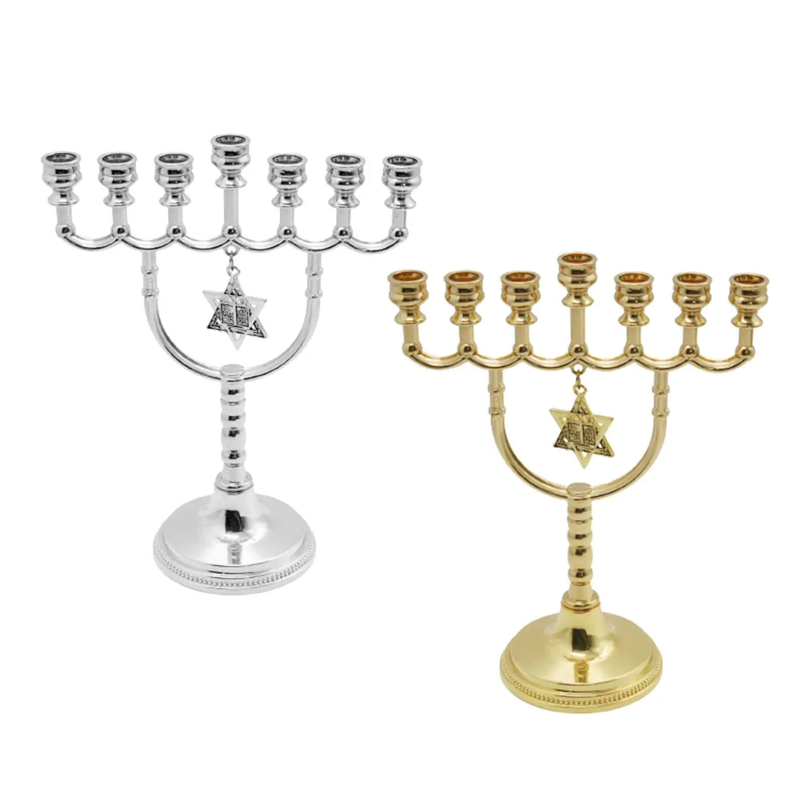 

Классический настольный геометрический металлический подсвечник hanukka Menorah Candelabra для свадьбы вечеринки банкета Рождества юбилея Декор