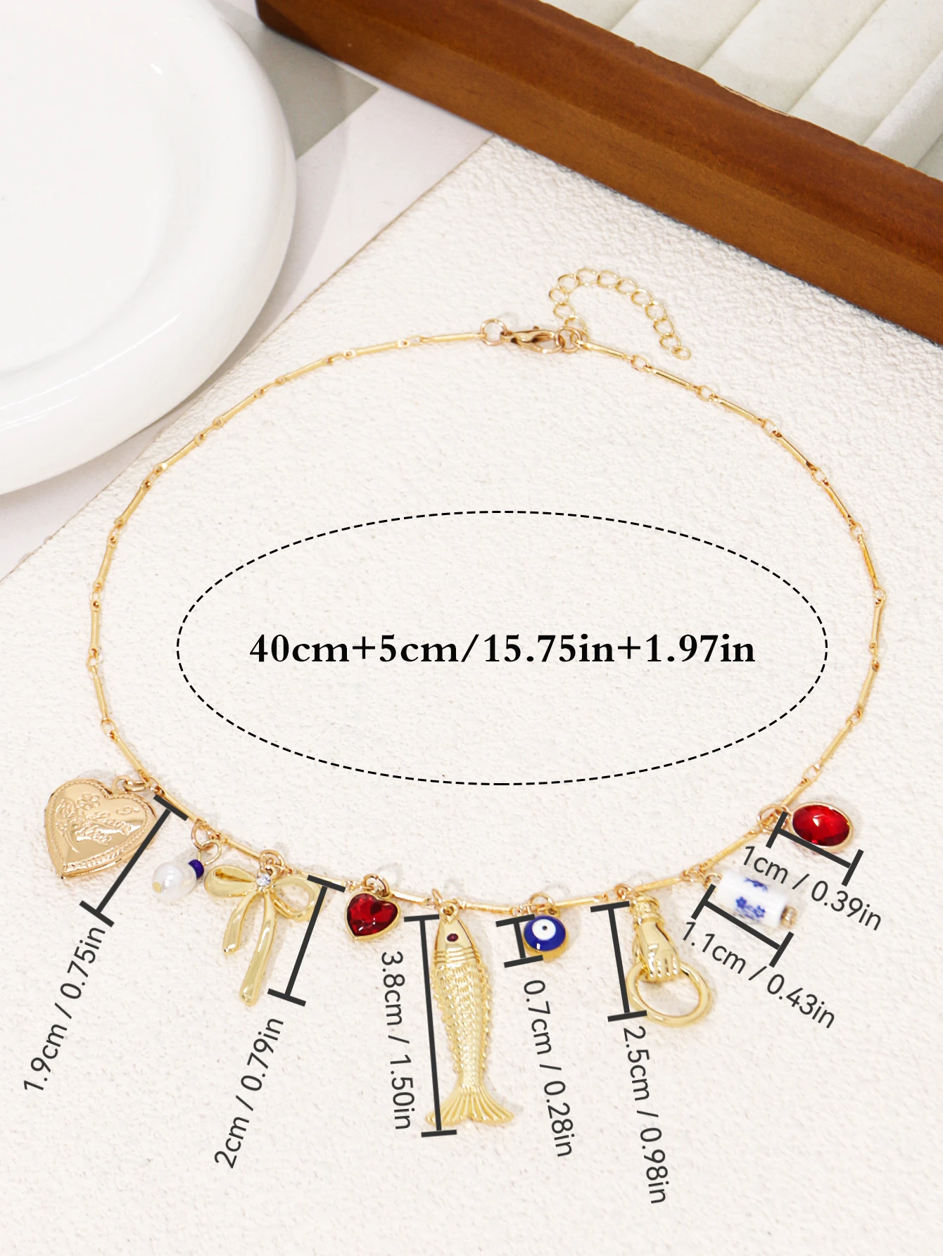 Shell Starfish Pendant Necklace for Women