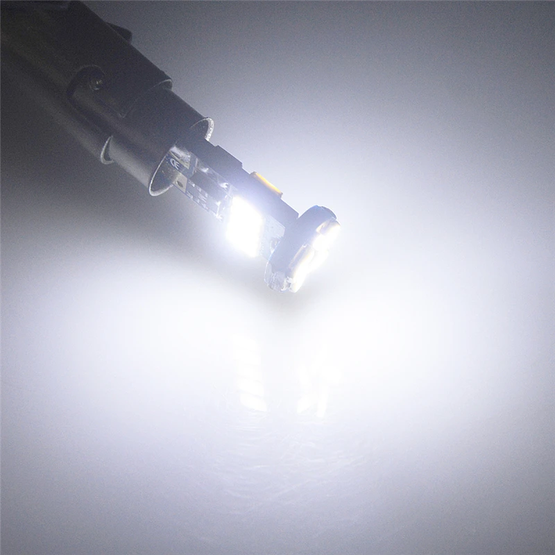10pcs BA9S LED H6W T4W 15 LED ڵ ĸ ׸  4014 SMD ڵ ̼ ÷Ʈ Ʈ   ؼ DC12V