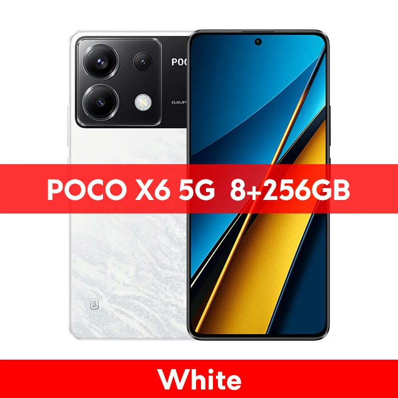 Xiaomi POCO X6 Pro 5G - Smartphone, 8+256GB 6.67 120Hz FHD+ Flow