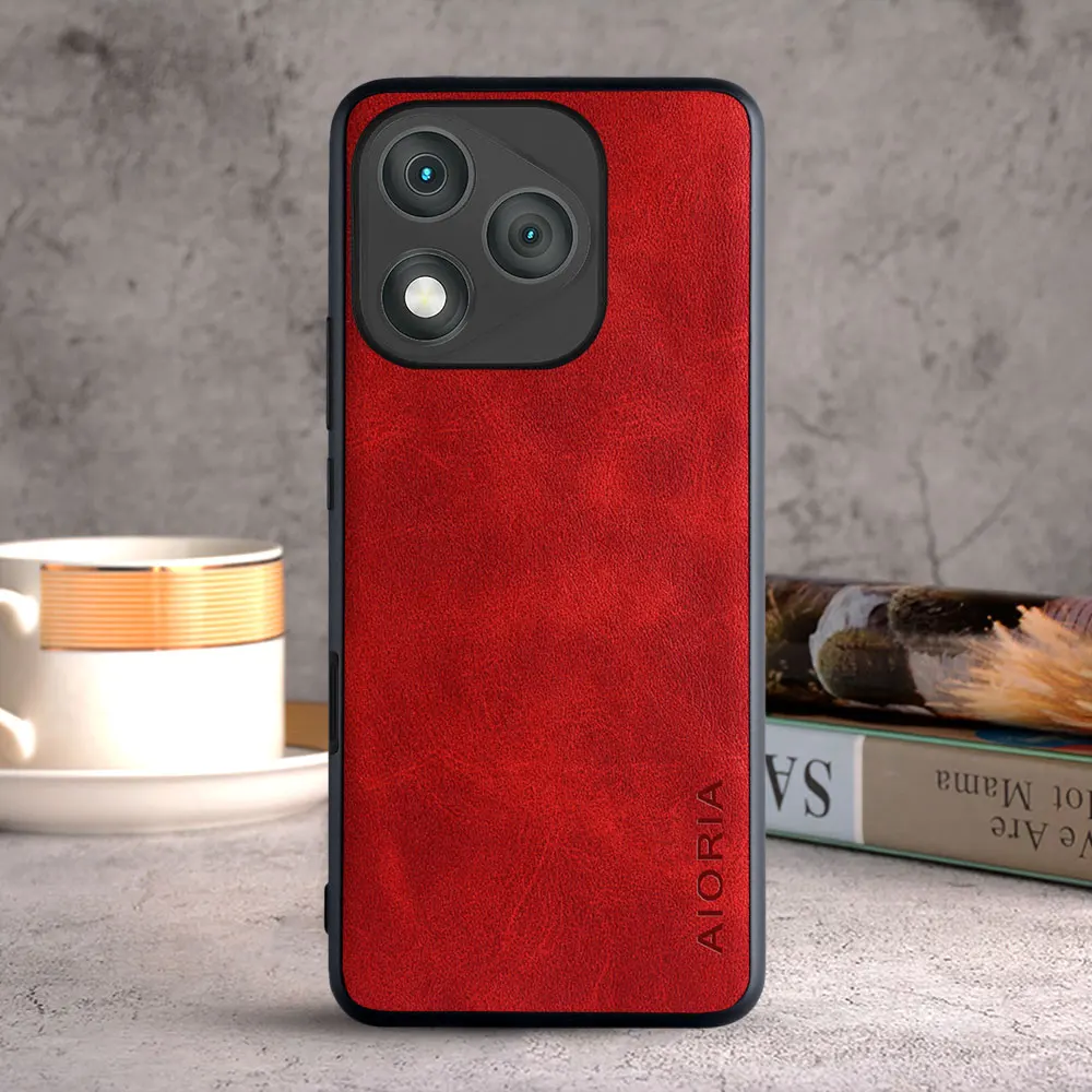 Luxury Vintage Leather Phone Case: Premium Cover Skin