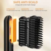 Wireless Comb Hot Selling USB Rechargeable Wireless Electric Iron Light Weight Hair Straighten Brush Hair Straightening Curling 2