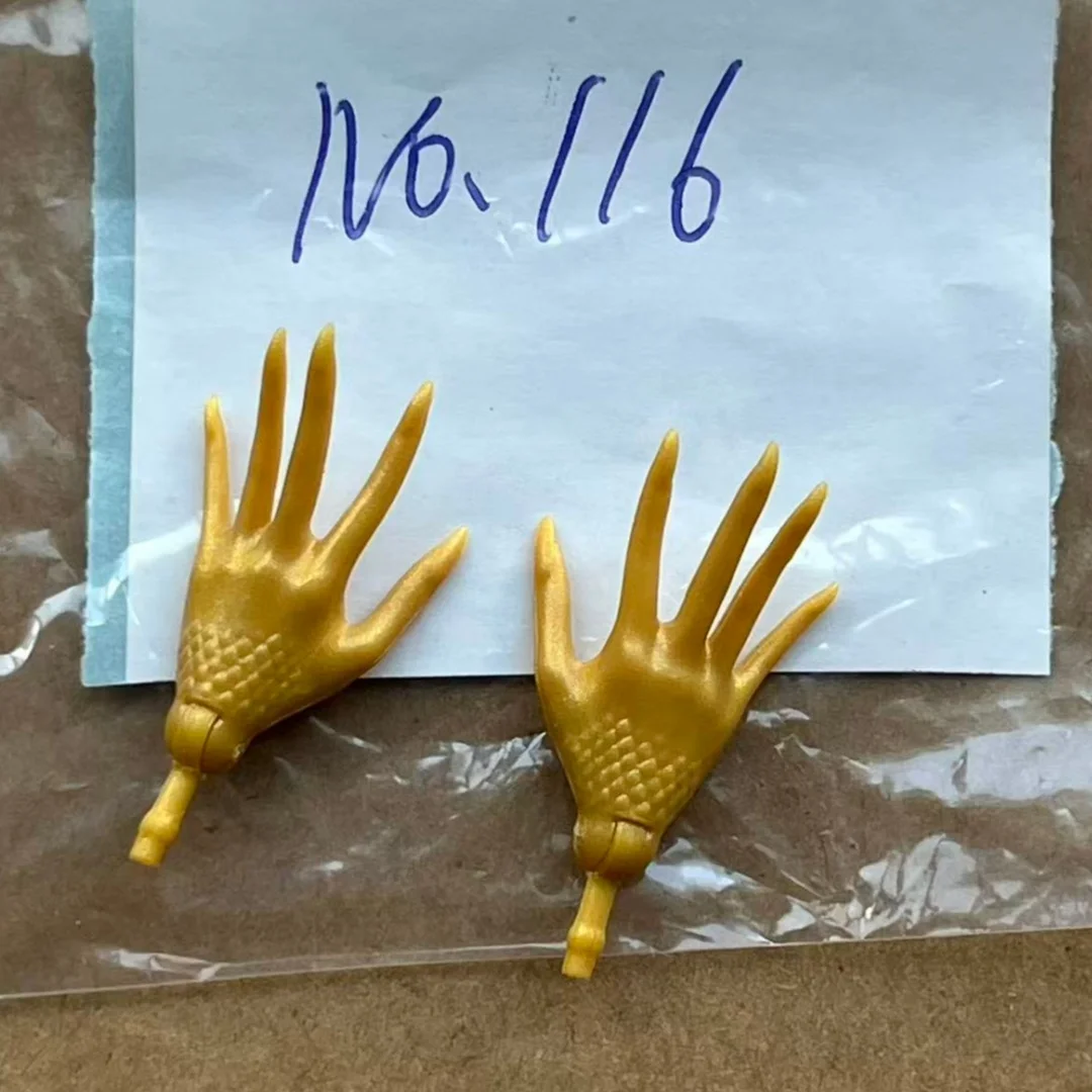 Monster Doll Replacement Hands and Elbows in Multi-Skin Tones - Original Accessories