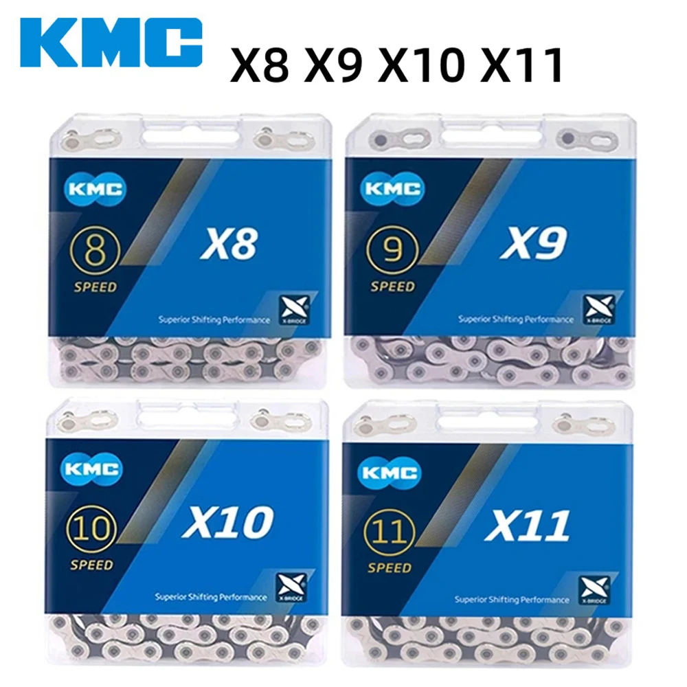 KMC11vChainRoadBikeChain811SpeedBicycleChainX8X9X10X11