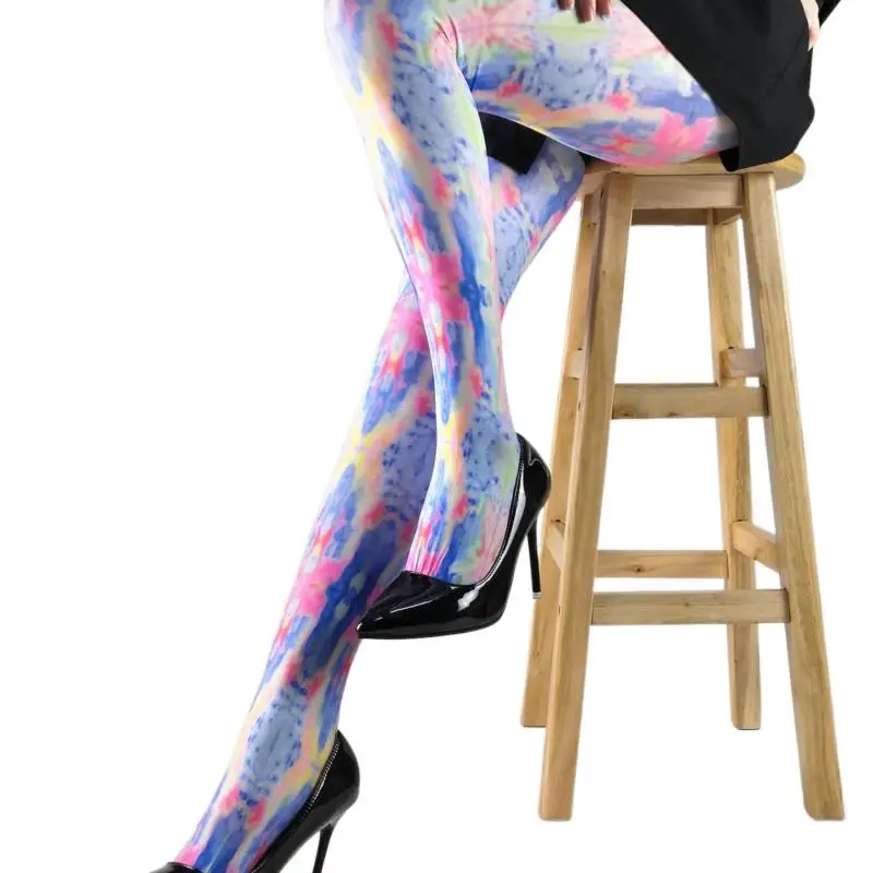 

Новое поступление, женские пикантные колготки, тонкие прозрачные колготки с принтом тату, чулки, леггинсы с защитой от крючка