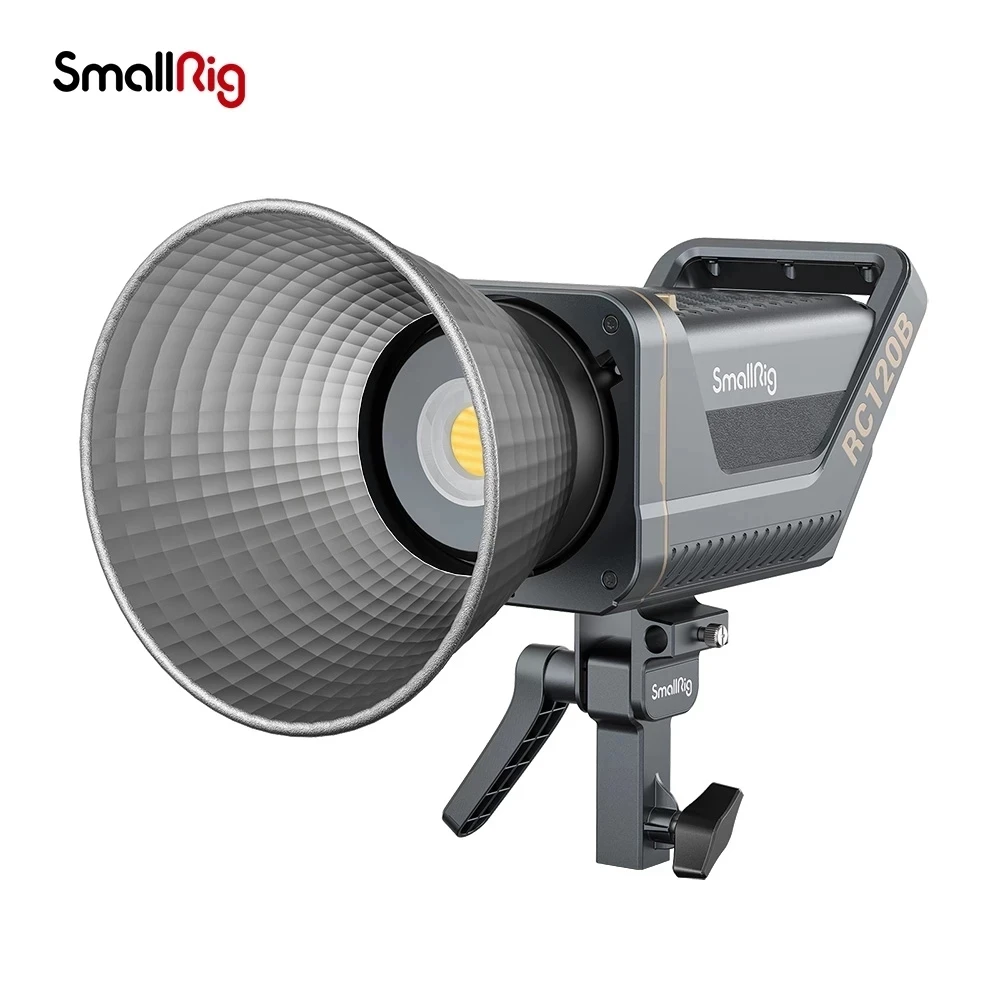 Smallrig-LEDライト付きビデオグラフィックスランプ,rc120b,rc120d,5600k,Bluetoothアプリケーションによる制御,2700-6500k