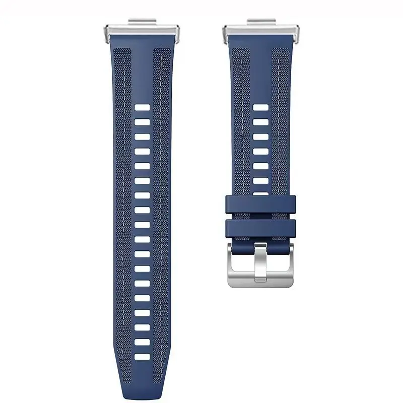 Breathable Silicone+Nylon Strap for Smartwatch - Premium Fit & Comfort