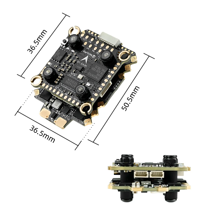 Sequre H743 V2 E70 G1 스택 20mm 설치 구멍 간격 FC ICM42688P 70A 128K ESC 4-8S 프리스타일 FPV 레이싱 드론용