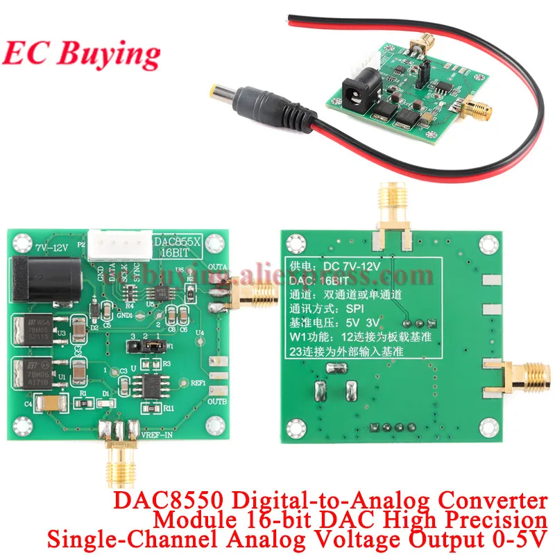 AD7606 Multi-channel ADC Analog to Data Acquisition Conversion