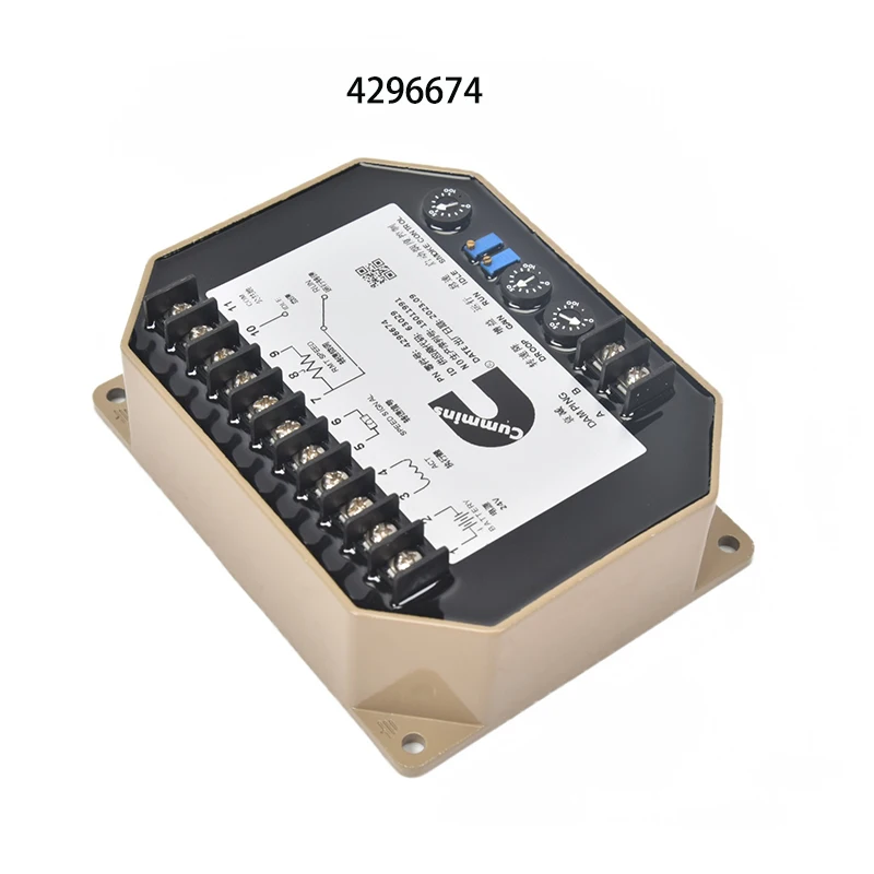 4296674 4296675 Cummins Diesel Generator Electronic Governor DC Motor Panel Control Board Module