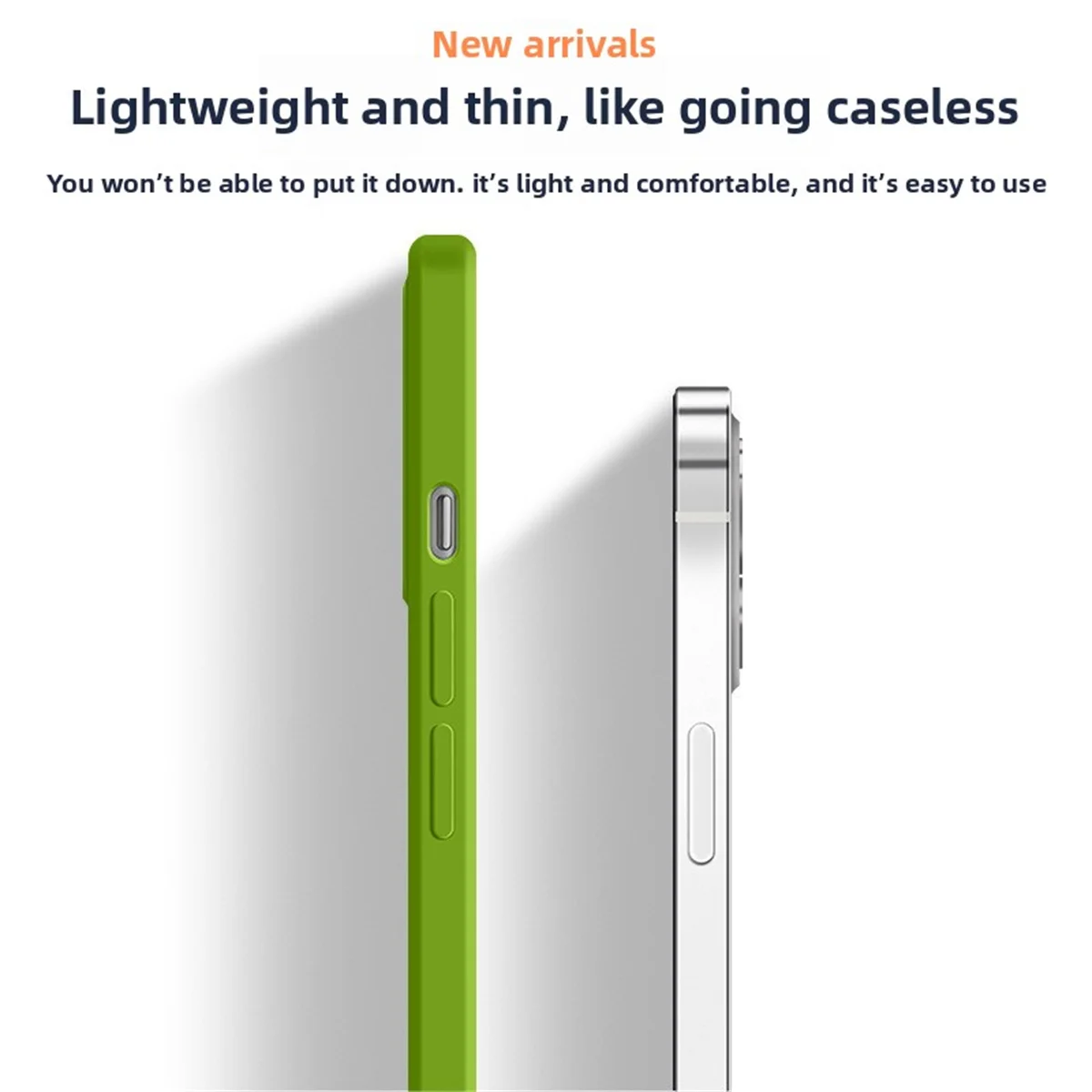 Premium Liquid Silicone Soft Protective Phone Case – Sleek Bumper Back Cover