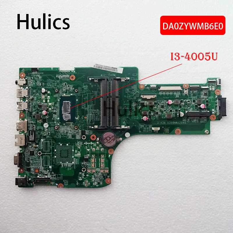 

Материнская плата Hulics, б/у, DA0ZYWMB6E0 NBMNX11001 NBMNX11004 NBMNX11005 I3-4005U