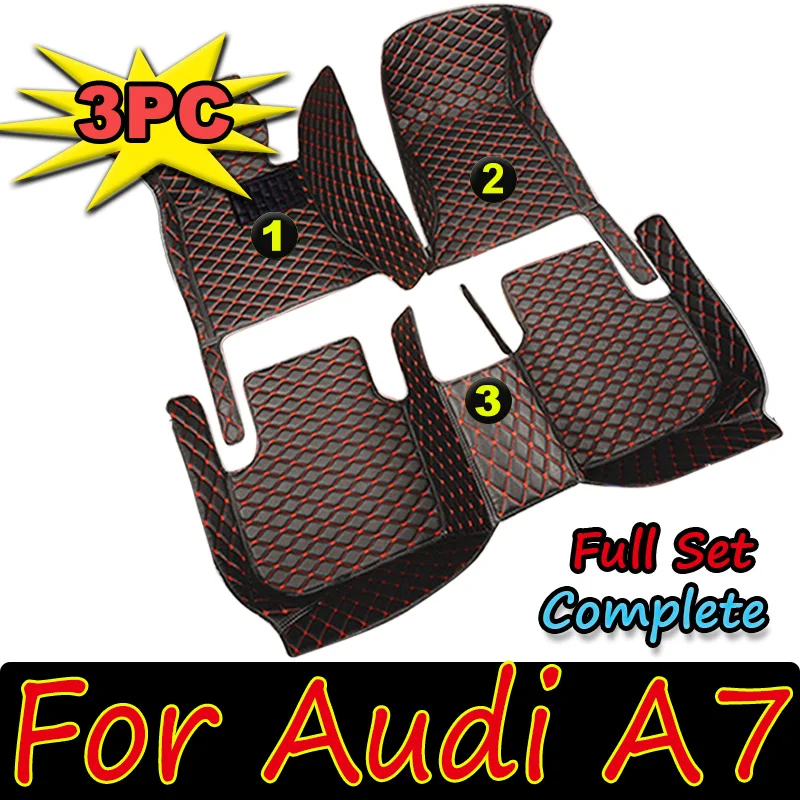 

Car Floor Mats For Audi A7 2012 2013 2014 2015 2016 2017 2018 Auto Foot Pads Automobile Carpet Cover Interior Accessories