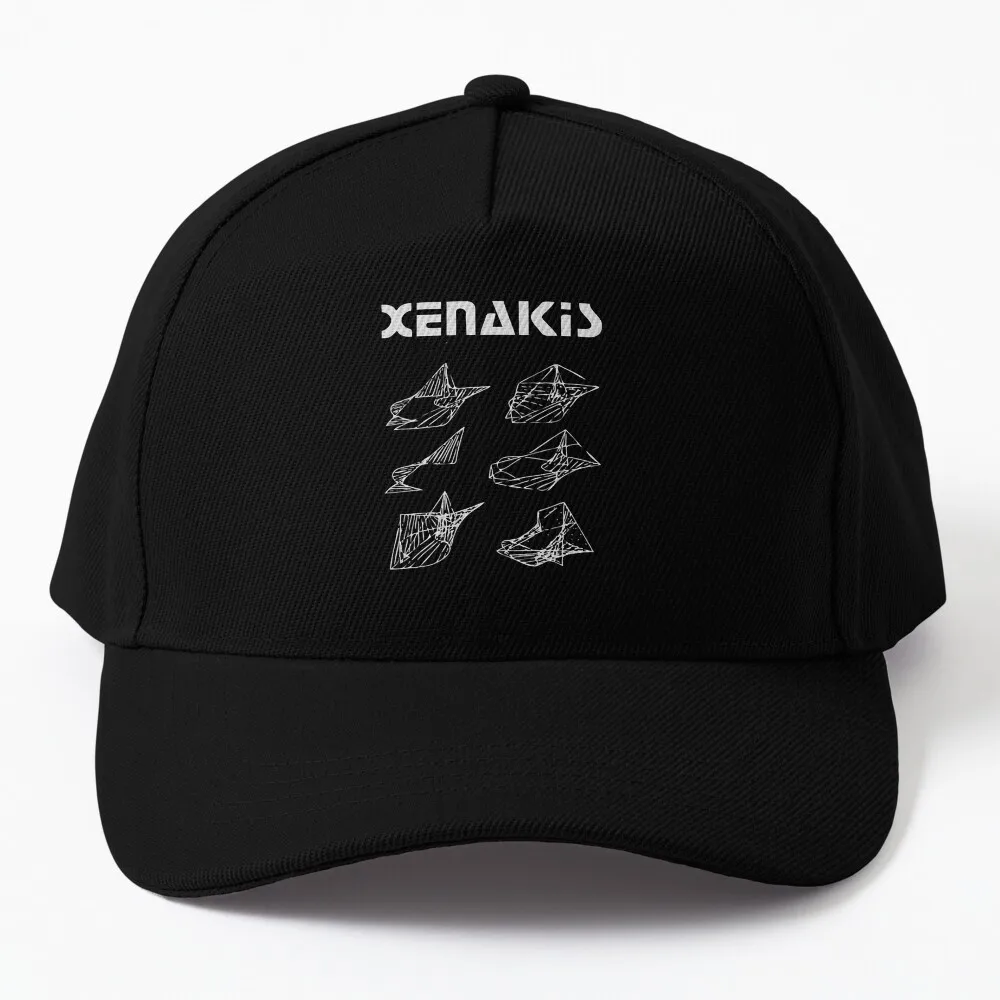 Iannis Xenakis-архитектурная бейсболка, рыболовные кепки, кепки для женщин и мужчин