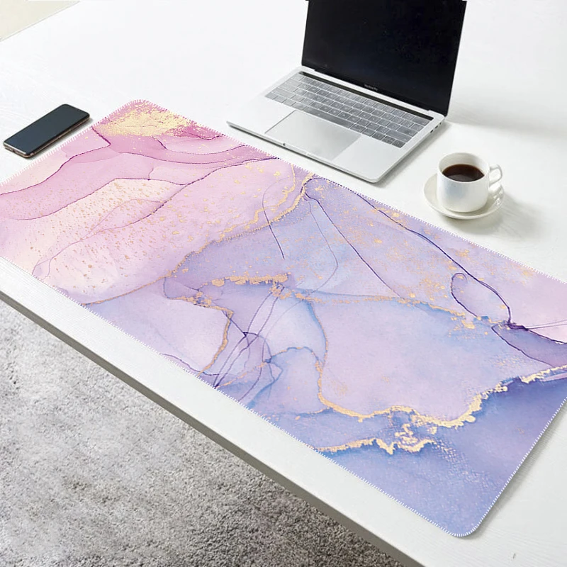 

Marble Mouse Pad Gaming Accessories Gamer Keyboard Mousepad Computer Desks Desk Protector Mats Mat Mause Pads Large Xxl Pc Mice