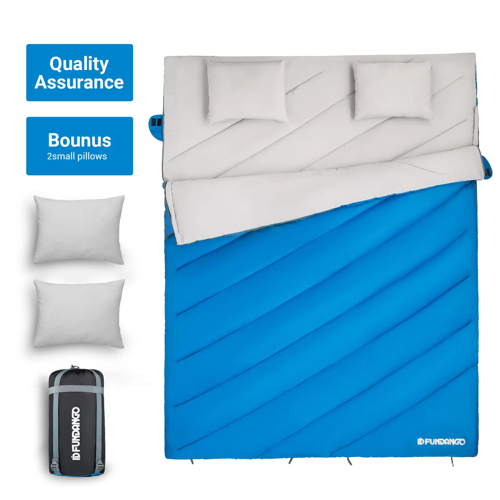 FUNDANGO Double Sleeping Bag 5