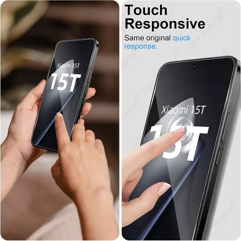 3-Pack Premium 9H Tempered Glass Screen Protector Sheets