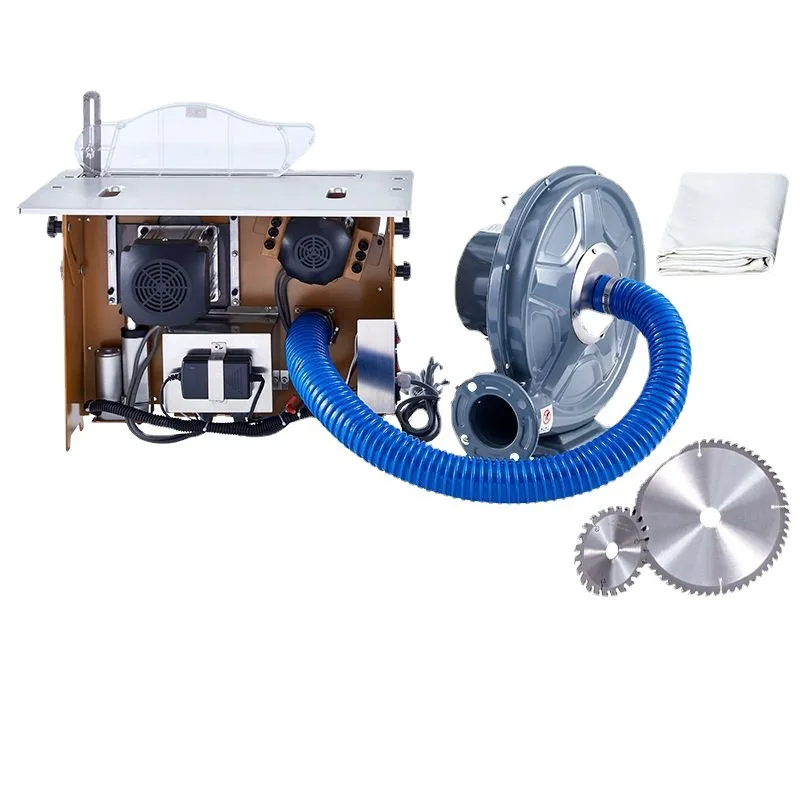 

Dust-Free Saw All-in-One Machine Woodworking Sliding Table Saw Decoration Brushless Mute Dust Collection Motor Inverted Plate