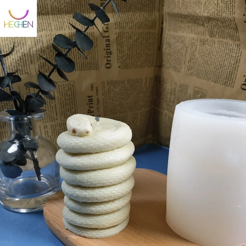 Snake Scented Candle Silicone Molds Diy Animal Plaster Ornaments